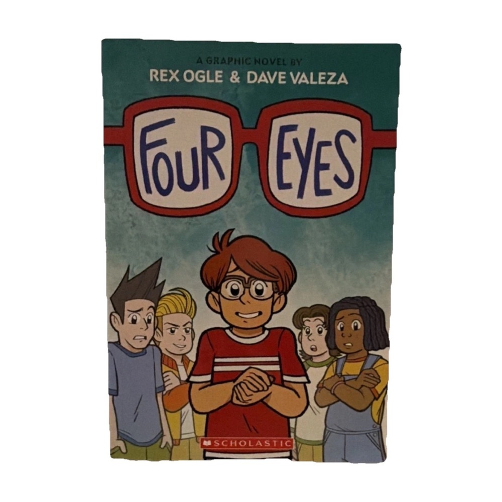 Scholastic Four Eyes Graphic Novel by Rex Ogle & Dave Valeza Trade Paperback